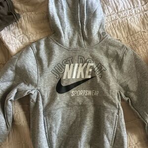 Nike Heather Gray Kids Sweatshirt